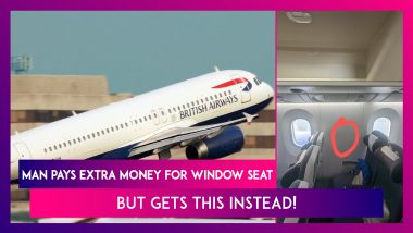 Viral: Man Pays Extra Money For Window Seat On British Airways Flight And Gets This Instead